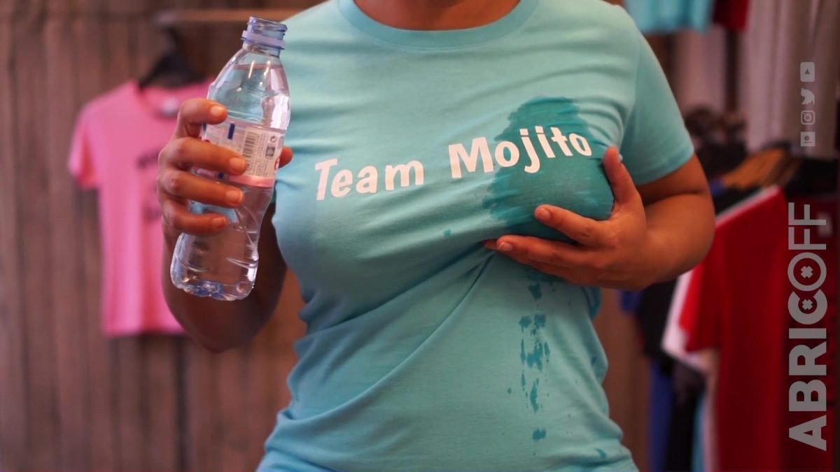 t-shirt mouille team mojito