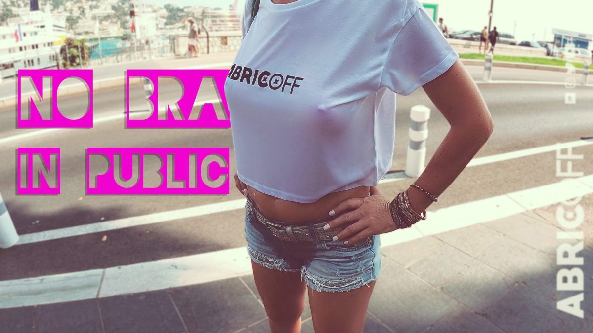 Tee shirt mouillé en publique