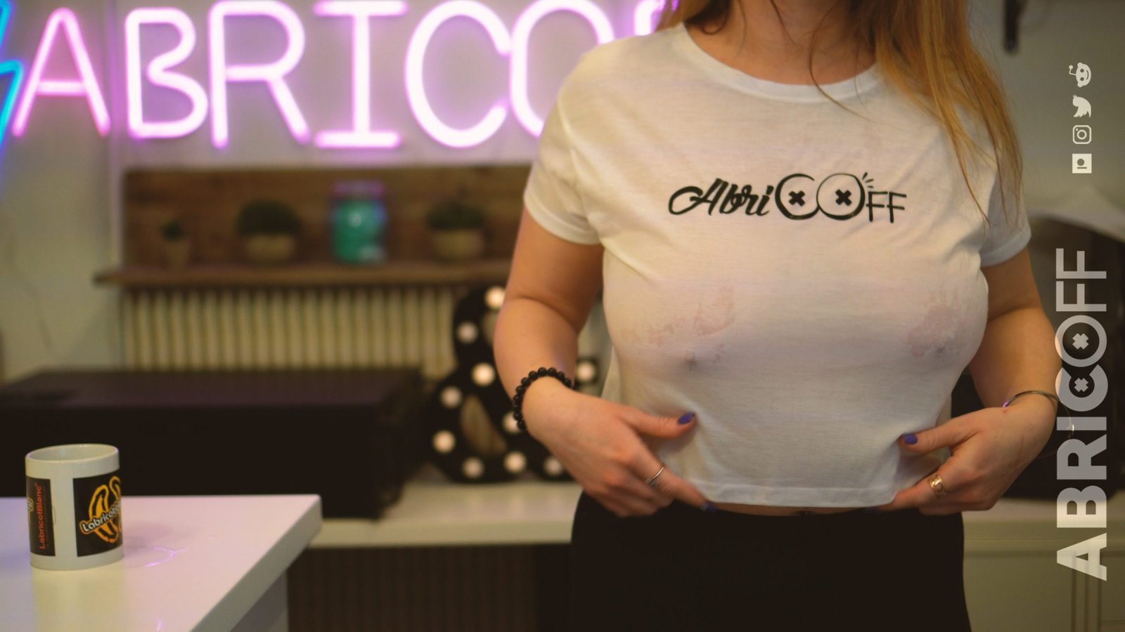 tee shirt mouille a nice