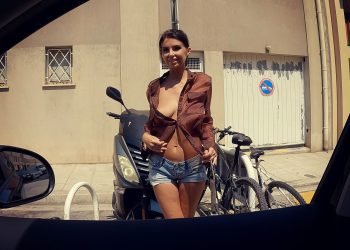 Exhib en voiture sur les routes Française