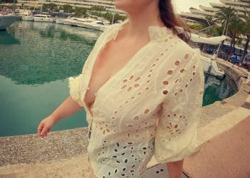 Les plaisanciers et skippers on apprécié la voir passer devant leur bateau